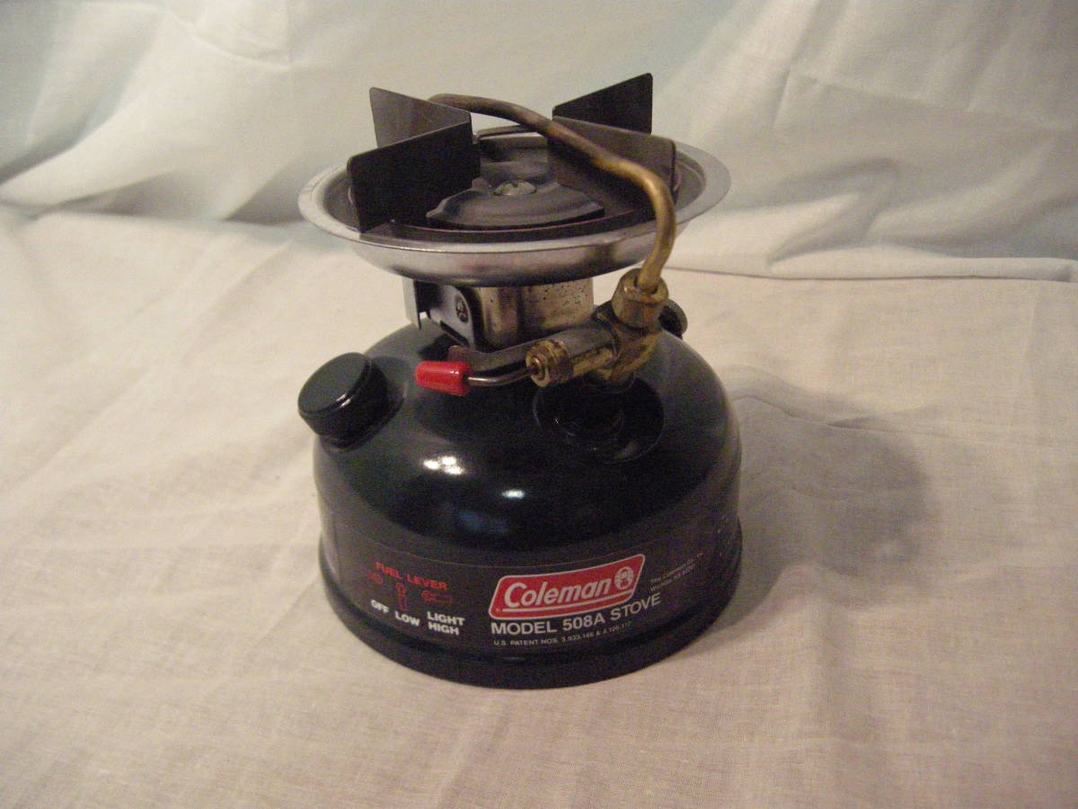 Coleman コールマン ストーブ シングルバーナー 508 98年 ガソリン 売買されたオークション情報 Yahooの商品情報をアーカイブ公開 オークファン Aucfan Com