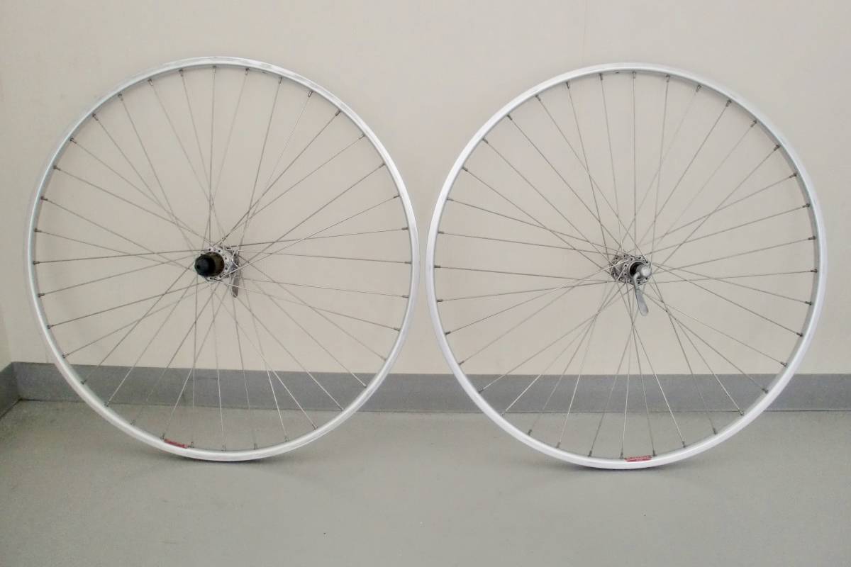 ARAYAリム+105ハブ 700cクリンチャーホイール前後_1