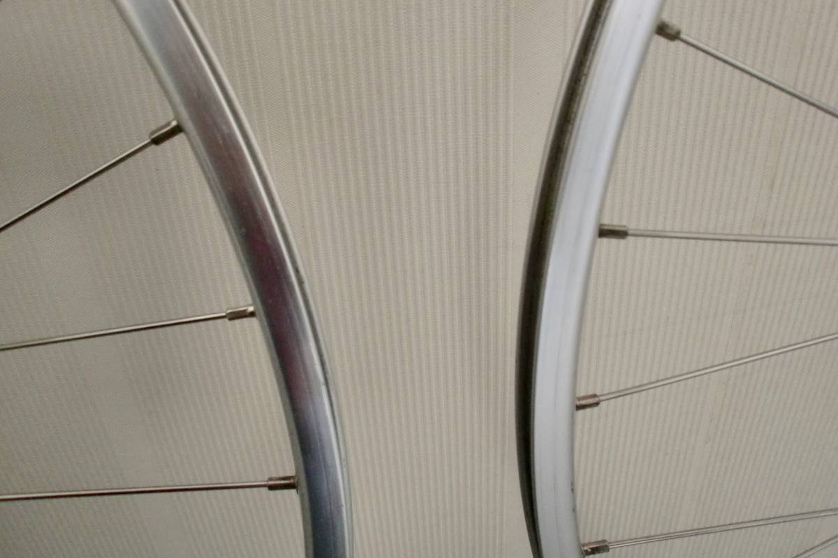 ARAYAリム+105ハブ 700cクリンチャーホイール前後_8