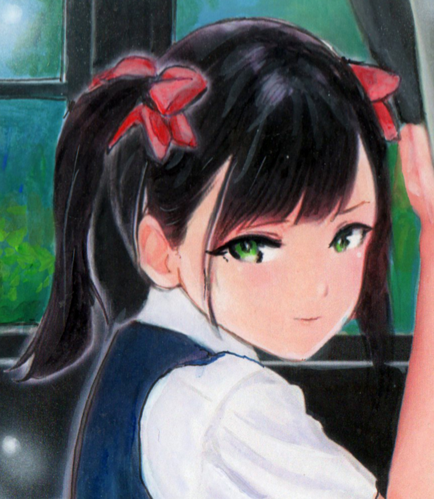 雨上がりの予感 手描きオリジナルイラスト 手描きイラスト 売買されたオークション情報 Yahooの商品情報をアーカイブ公開 オークファン Aucfan Com