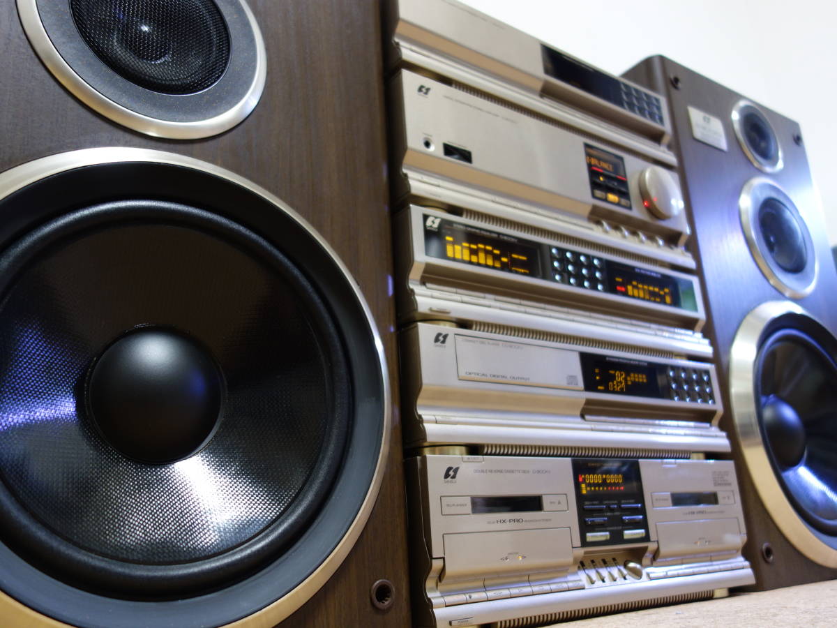 美品 SANSUI バブルコンポ BAR7 900XV 動作品 サンスイ ミニコンポ