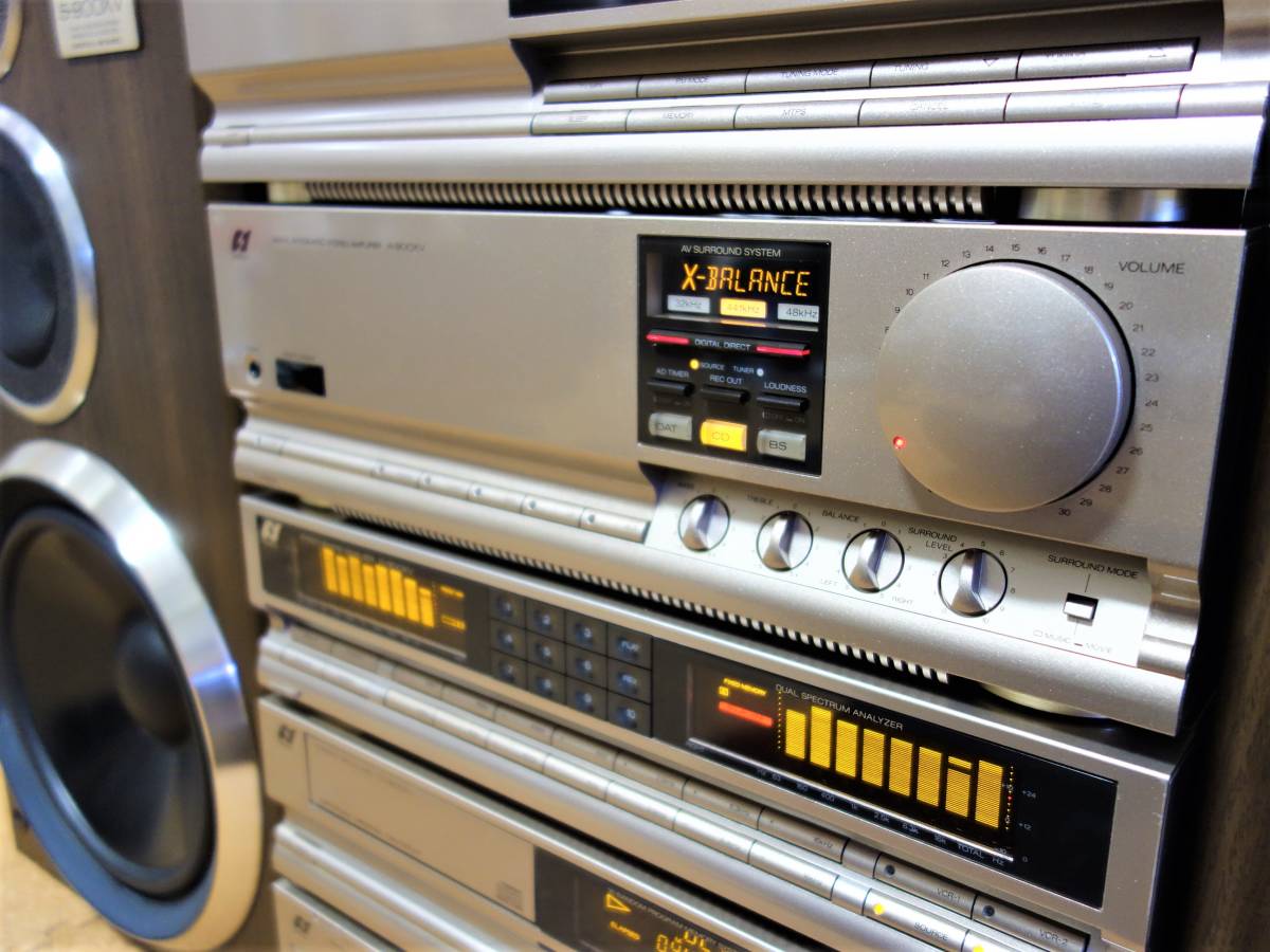 美品 SANSUI バブルコンポ BAR7 900XV 動作品 サンスイ ミニコンポ