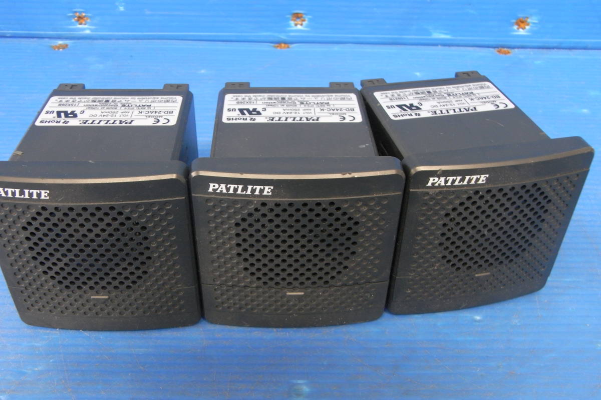 Patlite オーディオ機器 黒 パトライト ジャンク Patlite オーディオ