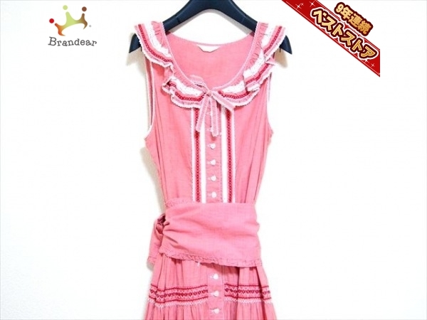 ♪♪PINK ピンクハウス PINK HOUSE 白×ピンク×レッド レディース