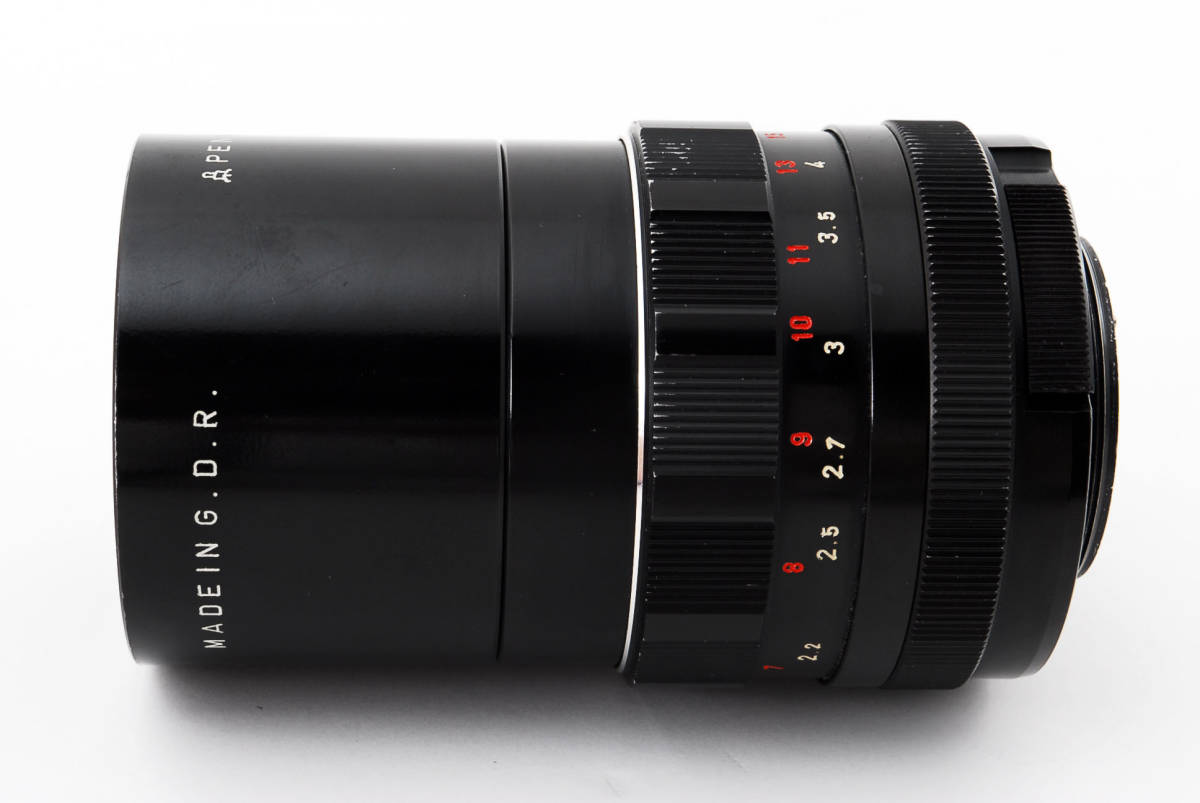 希少な東ドイツ製 動作品】 PENTACON AUTO 135mm F2.8 GDR ペンタコン