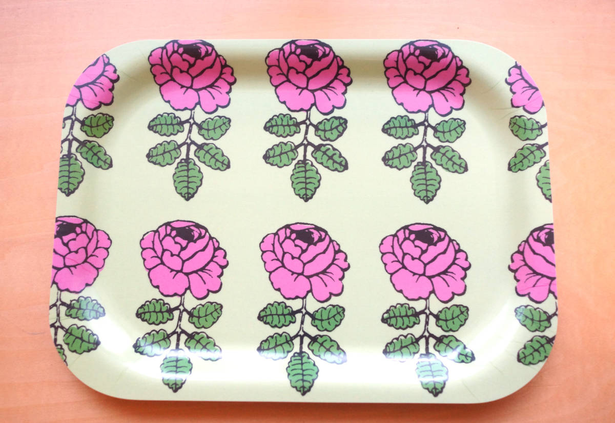 ヴィヒキルース marimekko マリメッコ ピンク×グリーン VIHKIRUUSU 