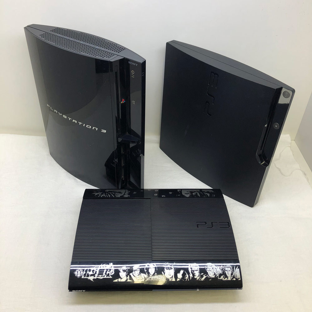 ジャンク】PS3 本体のみ 3台セット 20GB 120GB 250GB