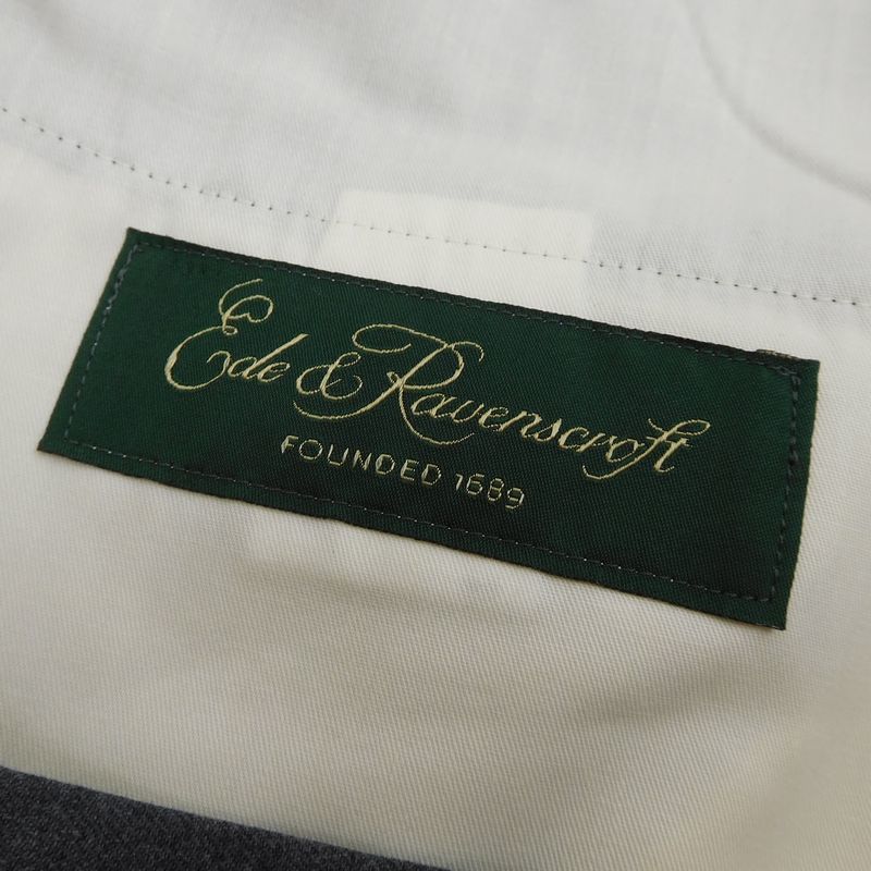 ロイヤルワラント Ede & Ravenscroft BDシャツ イングランド製 &amp