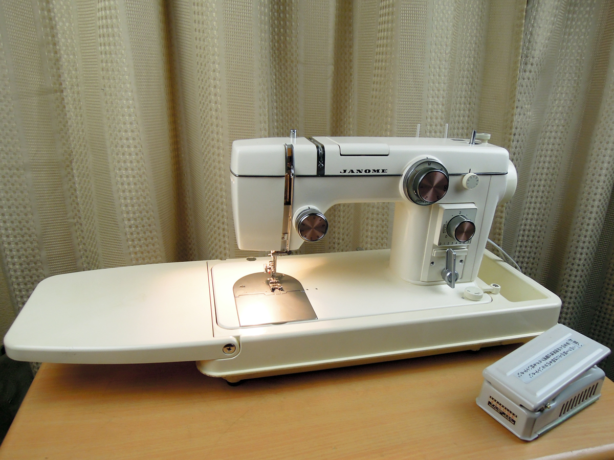 J344# 名機 ジャノメ 802 トピアエースA 802型 動作確認済 ケース 