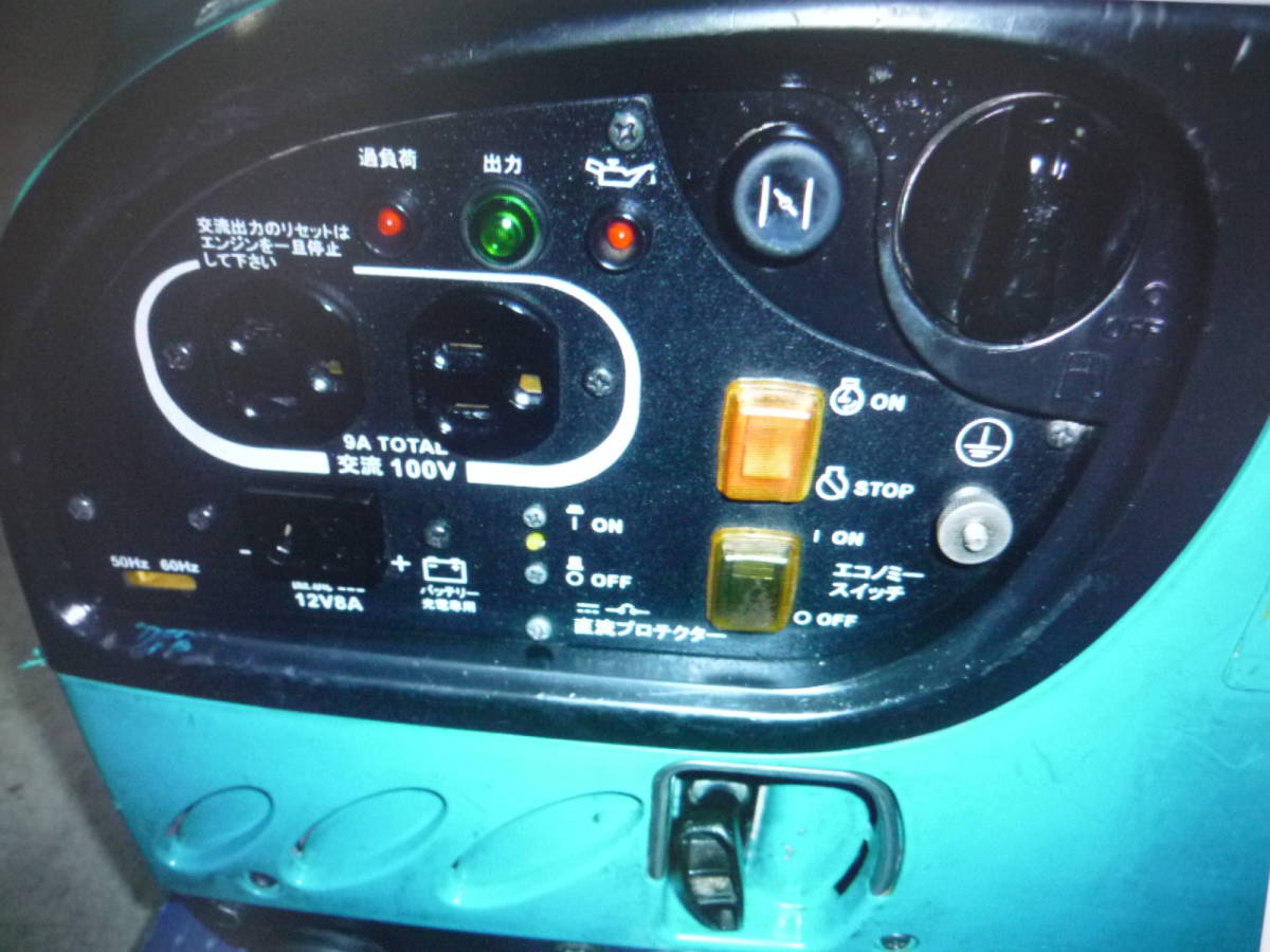 インバーター発電機 DENYO （デンヨー）GE-900SS-IV☆【2H0904-4 