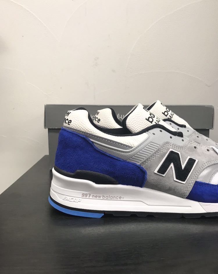 新品未使用 ニューバランスM997OGA US9 UK8.5 27.0cm ホワイトブルー 