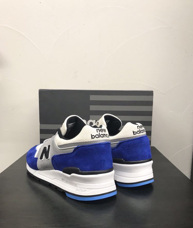 新品未使用 ニューバランスM997OGA US9 UK8.5 27.0cm ホワイトブルー 