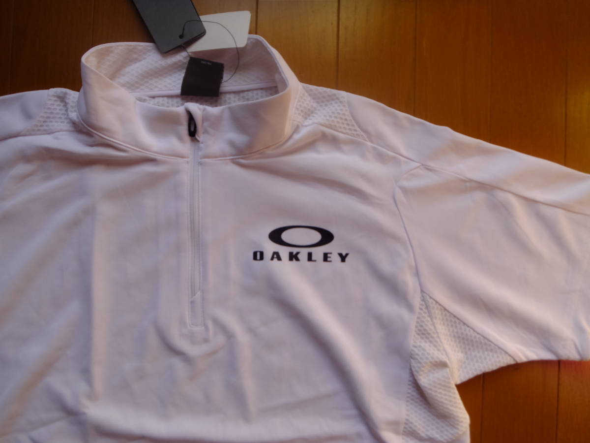 ハーフジップ - オークリー OAKLEY／オークリー吸汗速乾 半袖ハーフジップ メンズ 半袖 モック モックネック メルカリ Oakley 半袖（ブランドオークリー）（スポーツ OAKLEY シャツ XL MOCK