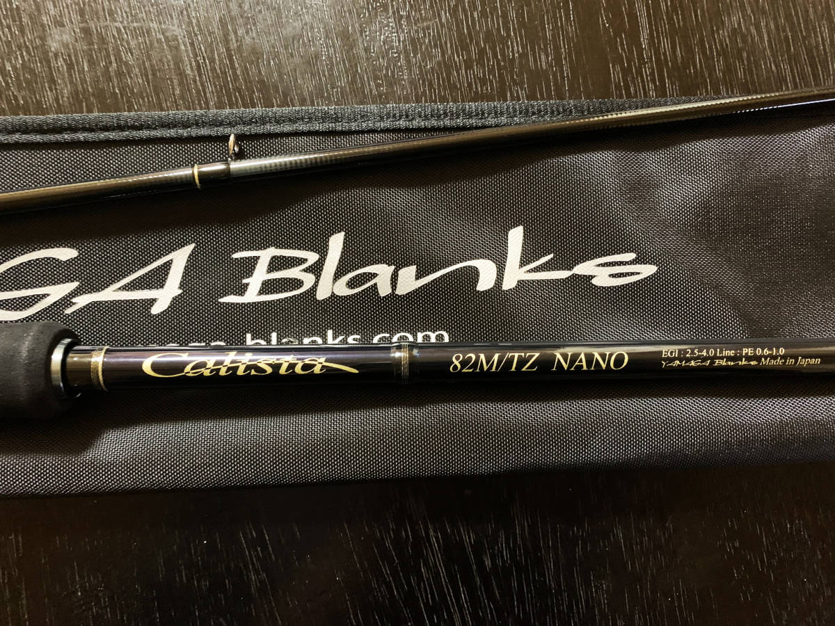 人気SALE，品質保証 YAMAGA BlanksヤマガブランクスCalistaカリスタ82M TZ/NANO(ルアーロッド)｜売買されたオークション情報、yahooの商品情報をアーカイブ公開 - オークファン ルアーロッド