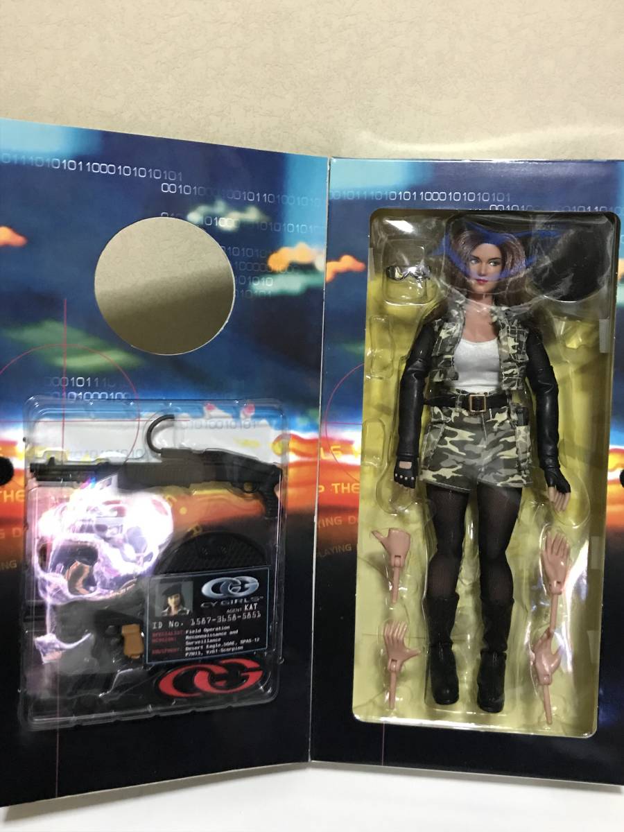 1/6スケール　bbi クールガール　AGENT KAT　　現状品　女性素体 1&frasl;6 12\" Girls Fully Articulated Vol.01