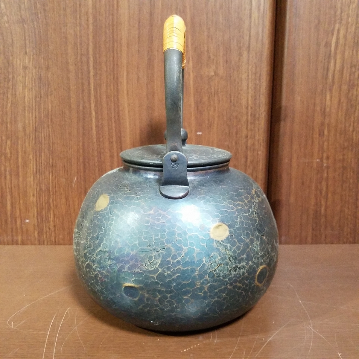 鎚起」その他 島倉堂湯沸 無形文化財 鎚起銅器「玉川堂」- GYOKUSENDO