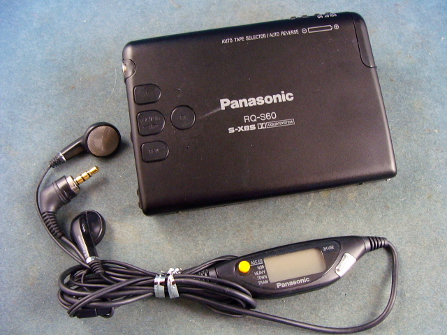消費税無し ◇Panasonic ステレオ カセット プレーヤー RQ-S60◇電源