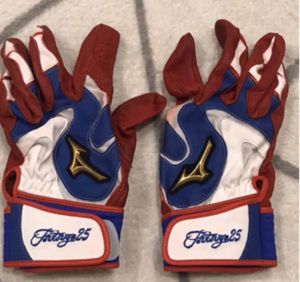 バッティンググローブ 元横浜DeNAベイスターズ筒香選手 実使用 週刊