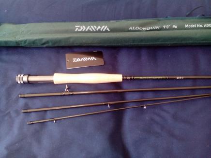 100%新品，SALE 米国 DAIWA ダイワ USA アルゴンキン#６番 9ft 逆輸入 日本(フライロッド)｜売買されたオークション情報、yahooの商品情報をアーカイブ公開 - オークファン フライロッド