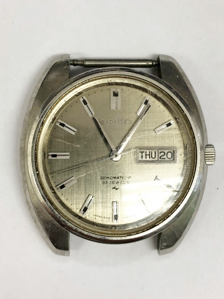 セイコーマチックP セイコー SEIKO 5106-8010 33石 自動巻き Seiko 