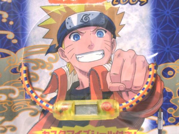 NARUTO 2005 オリジナルリストウォッチ 前売りプレゼント　未開封 ○○NARUTO/ナルト ナルッチ2005 リストウォッチ 電池切れ○○(NARUTO