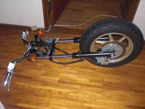 エイプ100タイプD極上フロント足回り金ディスクXR100モタード(フロント