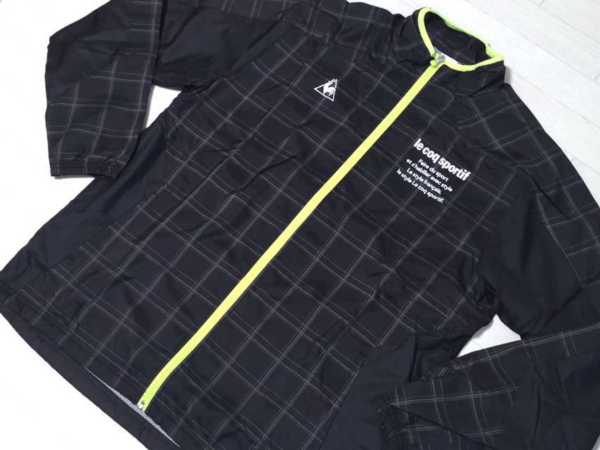 チェック柄 coq le sportif ルコックスポルティフ ゴルフ レディース golf ルコック L チェック柄9分丈 テニスウェア 半袖Tシャツ チェック柄9分丈パンツ 美品ルコックスポルティフ W88