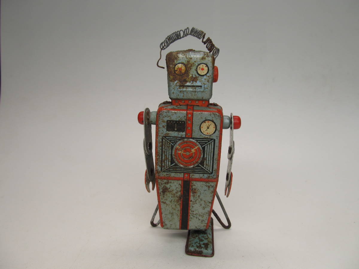 格安，人気SALE 蔵出し屋 うぶ品 1円スタート 当時物 ヨネザワ 米澤玩具 ブリキロボット Yonezawa Robot(ロボット)｜売買されたオークション情報、yahooの商品情報をアーカイブ公開 - オークファン ロボット