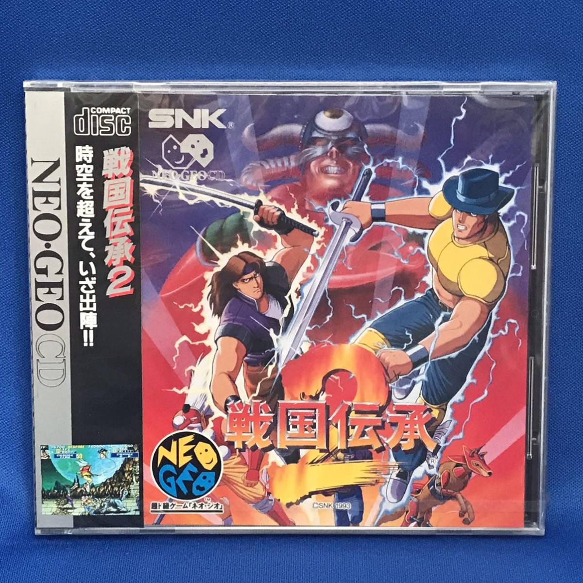 ネオジオCD 戦国伝承2 NEOGEO CD 帯付き 戦国伝承2 ネオジオCD SNK
