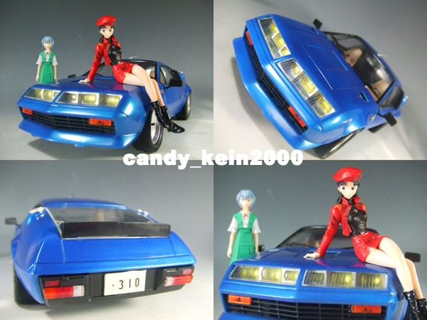 ガレキ&プラモ完成品ルノーアルピーヌA310改 葛城ミサト用FUJIMI(葛城
