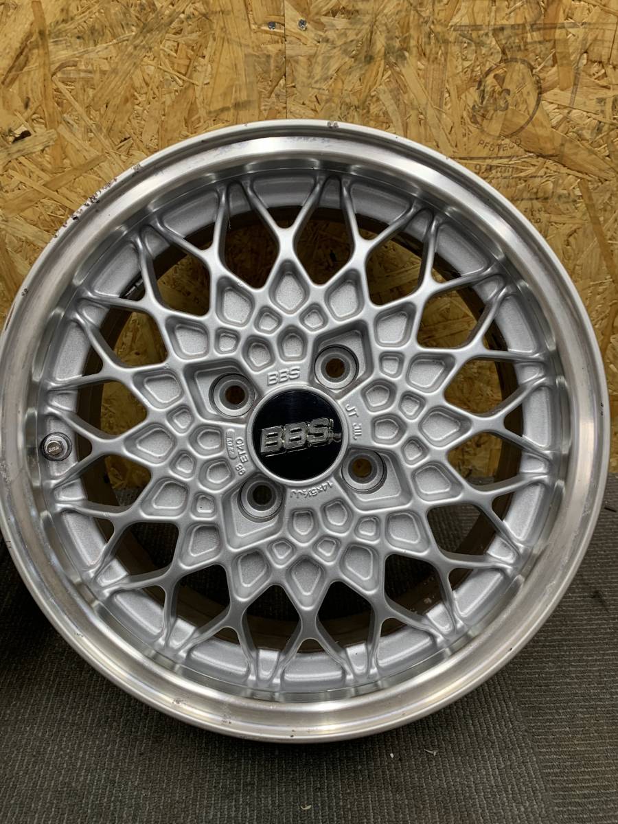 0116 中古希少 BBS 14インチ アルミ 0116 【中古】希少 BBS 14インチ
