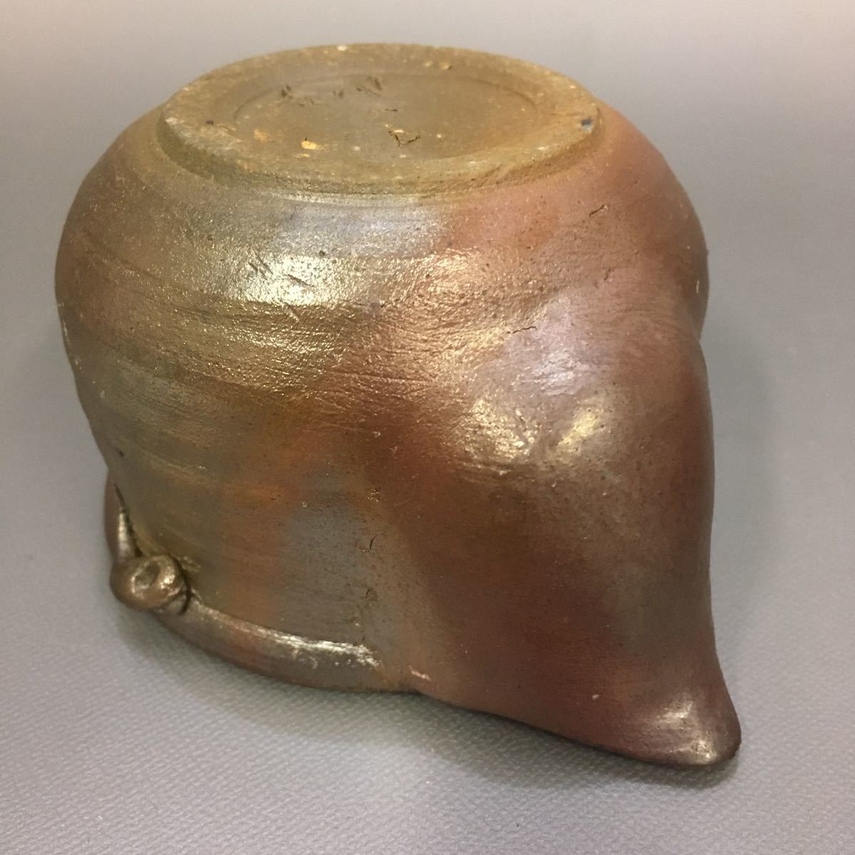 井61）【同梱OK】 備前焼 本山和泉 宝瓶 茄子摘 煎茶道具 急須 未