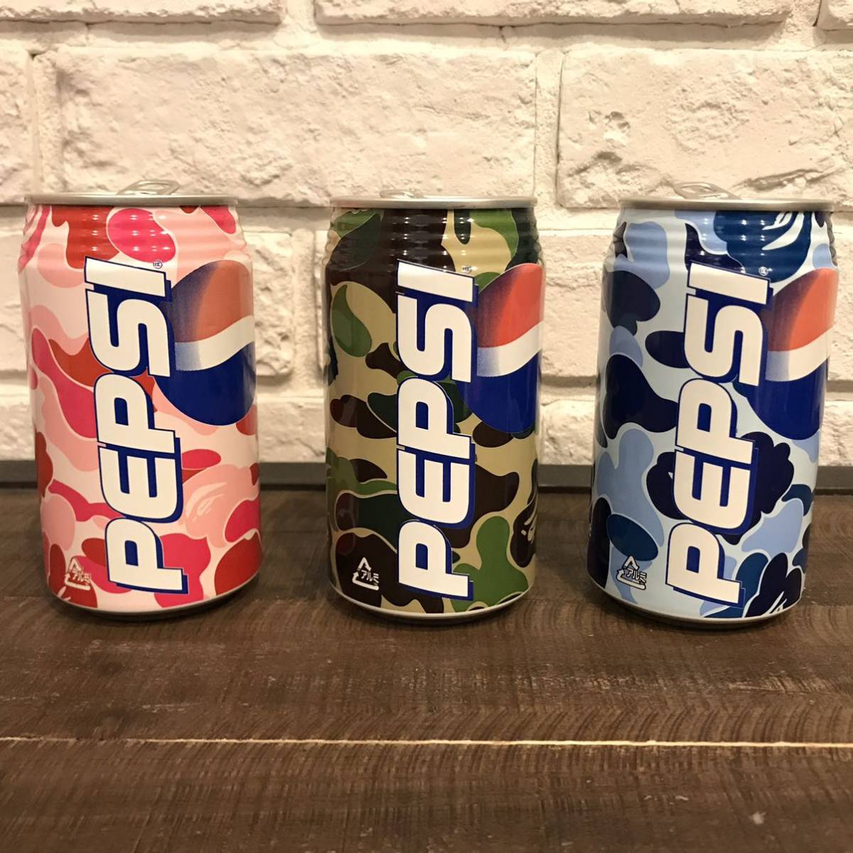 ☆激レア☆ bape × pepsi 店舗限定缶 ペプシ コーラ ABCカモ エイプ 