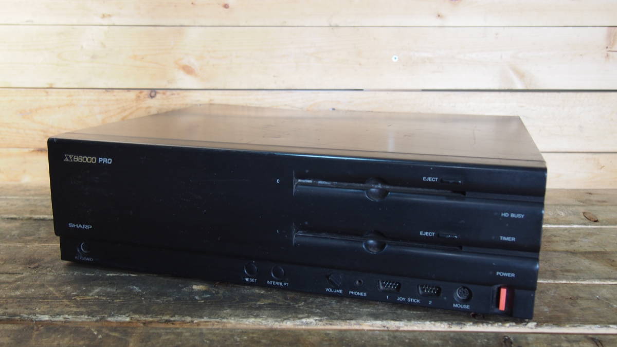 SHARP X68000 - Yahoo!オークション 電源OH シャープ・X68000 Pro2 (CZ 