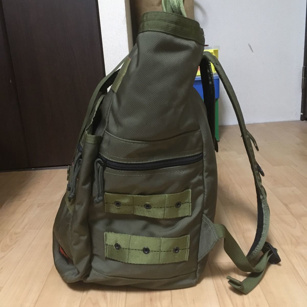 希少なオリーブドラブ】 Briefing Gym Pack ブリーフィング ジムパック 