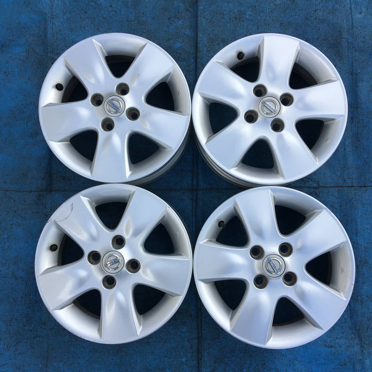得価，高品質 日産 マーチ純正アルミホイール 14&times;5J+45 14インチ4本セット K-0164(純正品)｜売買されたオークション情報、yahooの商品情報をアーカイブ公開 - オークファン 4穴
