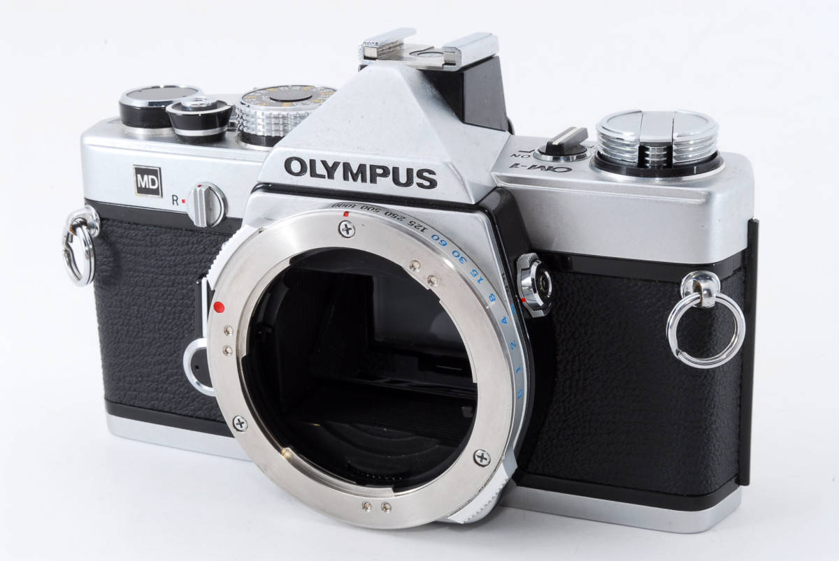 良上品 ☆プリズム交換済み、メーターOK、元箱☆OM-1 Black Body