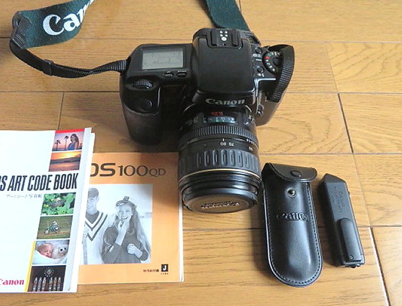 Canon EOS 100 QD フィルムカメラ 28-80mm 動作確認済み 純正未使用品 Canon/キャノン フィルムカメラ EOS 100QD 28-80mm