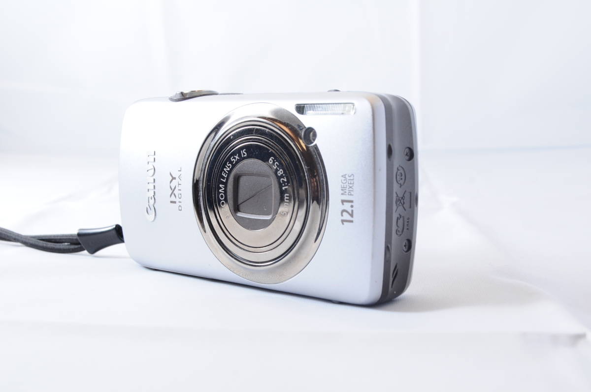 ■有効画素数1240万画素■ キャノン Canon IXY 9310 IS コンパクトデジタルカメラ シルバー 元箱付 付属品完備　＃18010030-K038_6