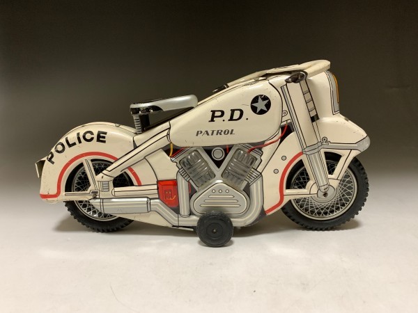 低価，得価 コレクター整理品 フリクション式ブリキ製の警察バイク POLICE made in japan 昭和レトロ玩具(ブリキ)｜売買されたオークション情報、yahooの商品情報をアーカイブ公開 - オークファン その他