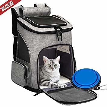 リュック 猫 キャリー : AZEKILペットキャリーバッグ 通販 ペットキャリーバッグ ペットキャリー ペット 猫バッグ 犬キャリー Okiki キャリーバッグを検証レビュー！猫用キャリーリュックの 透明窓 ネコ