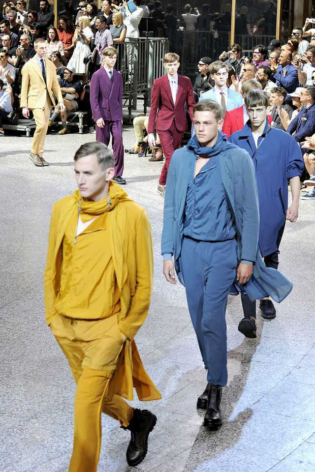 LANVIN 12SS テーラードジャケット　ブルー　ネイビー　ルカオッセンドライバー　ランバン