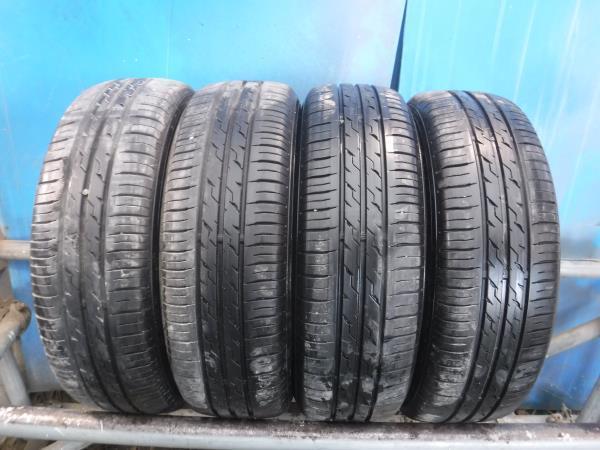 送料無料☆9分山 16年 4本 ダンロップ 175/65R14 ECOFINE 14インチ