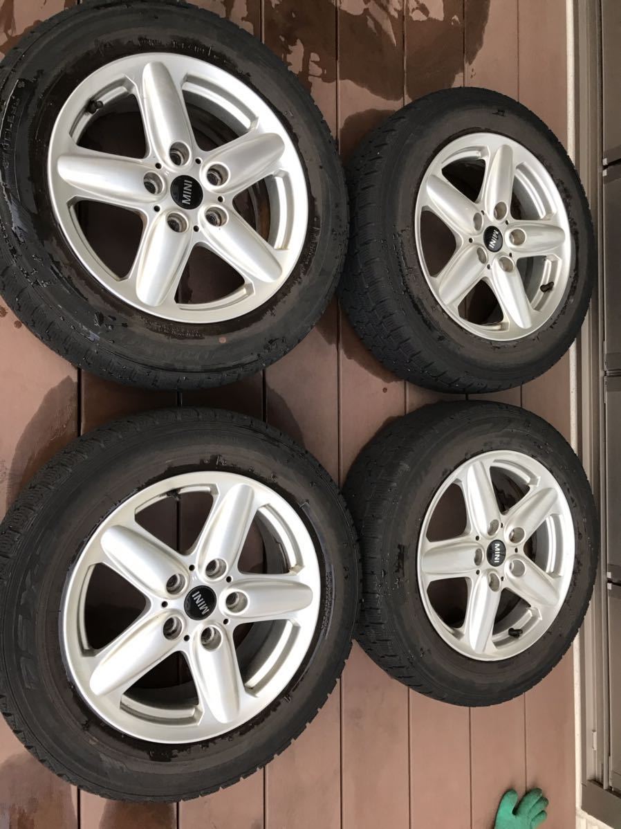 BMW MINI ミニ クロスオーバー R60 純正ホイール スタッドレスタイヤ 