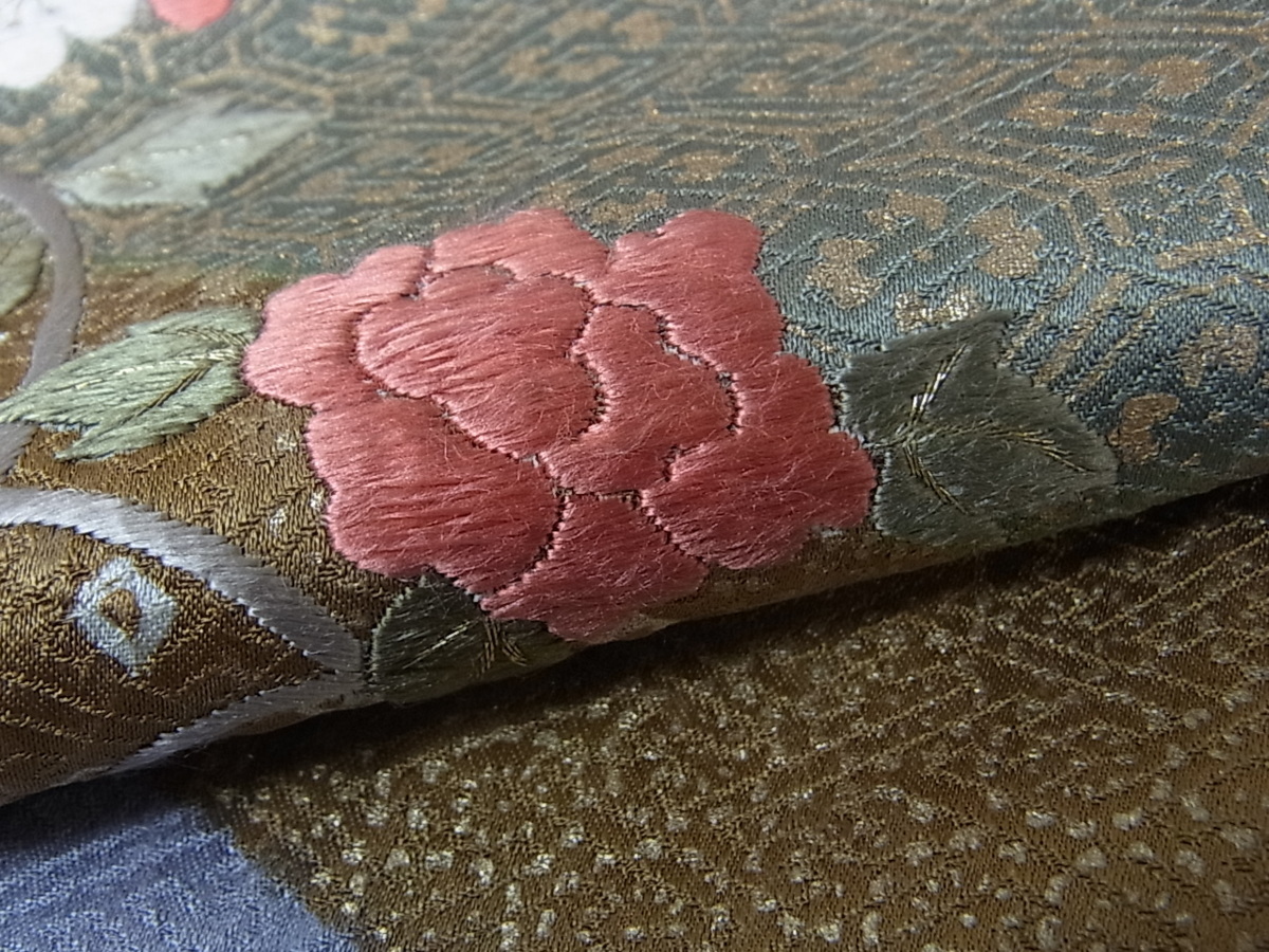 ベストストア日本一受賞店！□平和屋着物□訪問着 刺繍 絞り 遠山吉祥 