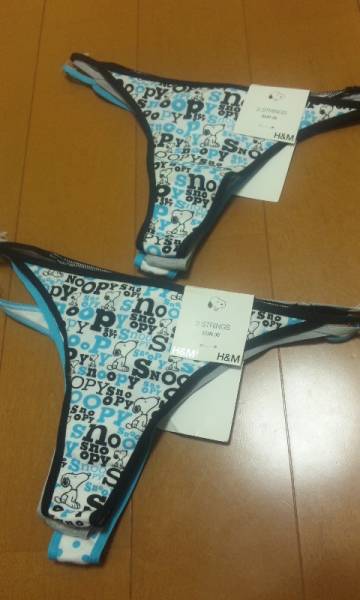 H M スヌーピー Tバックショーツ福袋 6枚まとめ売り Tバック 売買されたオークション情報 Yahooの商品情報をアーカイブ公開 オークファン Aucfan Com