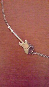 dior homme 05ssギターピックネックレス S/S 2005 Dior HOMME “BECK” Guitar&Pick Necklace Both in good