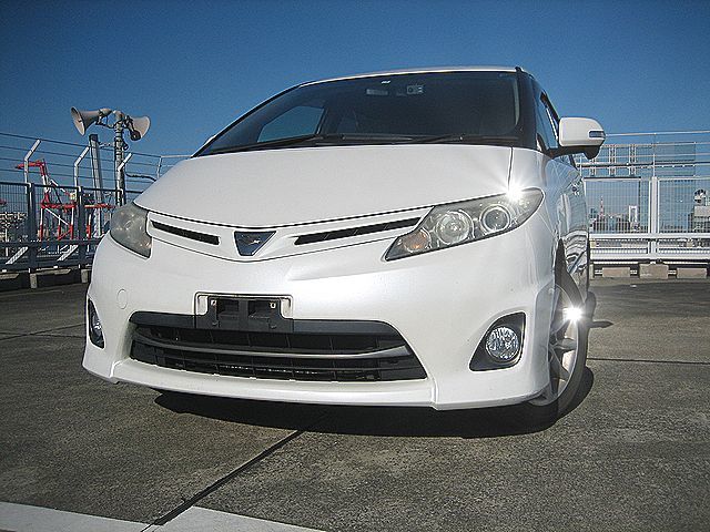 売切★中期型エスティマアエラス 車検2年付(R4/2迄)純正HDDナビ・ワンセグTV・Pスラ 実質ワンオーナー車