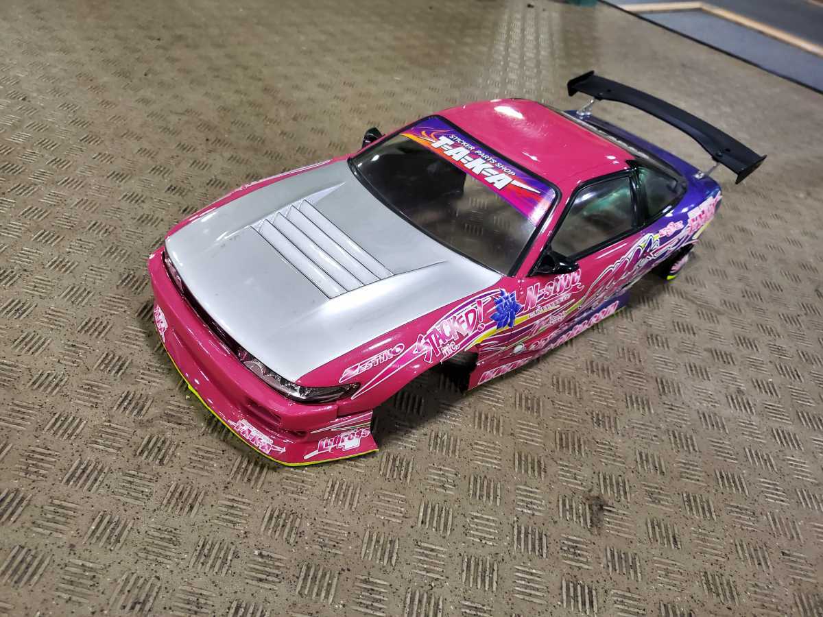 ラジコンボディ パンドラ BNスポーツ シルエイティ中古品