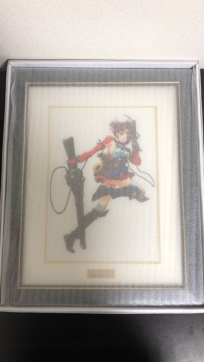 甲鉄城のカバネリ 無名 キャラファイングラフ 複製原画 甲鉄城の A4